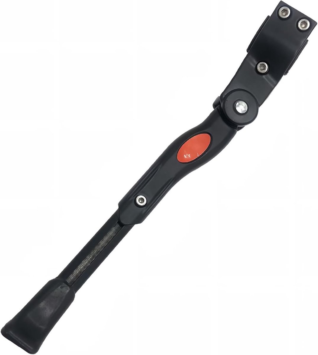 verstelbare aluminium MTB-fietsstandaard, kickstand (zwart)