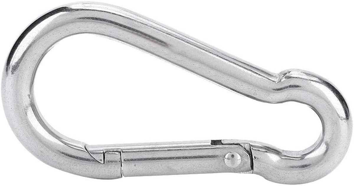 Karabijnhaak, HOUDEN DUIKEN 60mm Spring Snap Hook Karabijnhaak Duikuitrusting Veilig Accessoires Duiken Watersport