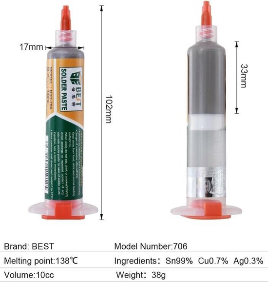 FLUX SOUDURE COLOPHANE 10CC