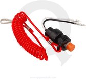 Emergency cut-off switch safety wire 12V