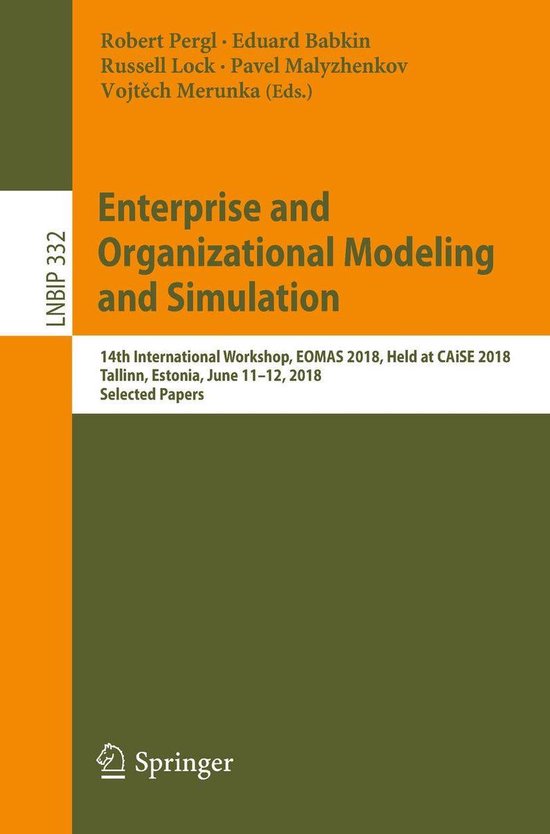Springer Nature Proceedings Computer Science - Enterprise an ... - cover