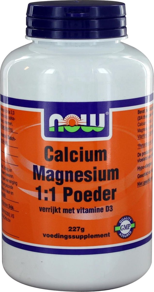 Goedkoopste Now Foods Calcium & Magnesium 1 1 Poeder