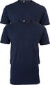 Alan Red - Derby O-Hals T-Shirt Navy (2Pack) - Heren - Maat XXL - Regular-fit