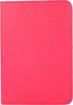 Case2go - Tablet hoes geschikt voor iPad Mini 6 (2021) - 8.3 Inch - Draaibare Book Case Cover - Magenta