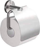 Klea Crushh Toiletrolhouder Met Klep RVS Chroom
