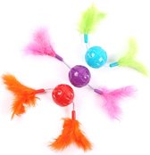 Happy pet cat 'n' caboodle feather twizzlers assorti