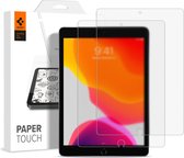 Spigen Paper Touch Folie Screenprotector Geschikt voor Apple iPad 8 (2020) - 2-Pack