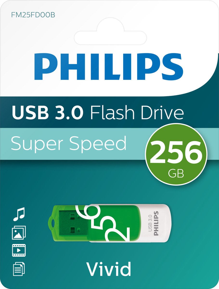 Philips 256 GB USB 3.0 Stick Vivid
