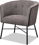 KY Design® Farenheit Fauteuil - Licht Bruin - Eetkamerstoel -  Extra soft touch - Comfortstoel