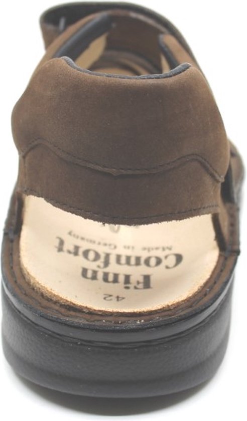 FinnComfort Tunis marron avec trois bandes velcro