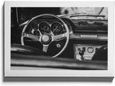 Walljar - Vintage Car II - Muurdecoratie - Canvas schilderij