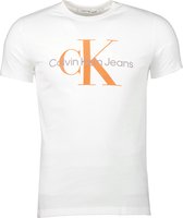 Calvin Klein T-shirt - Slim Fit - Wit - L