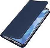 Dux Ducis Slim Softcase Booktype OnePlus 9 Pro hoesje - Donkerblauw