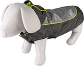 Duvo+ hondenregenjas hi vis sporty s - 40cm zwart/geel