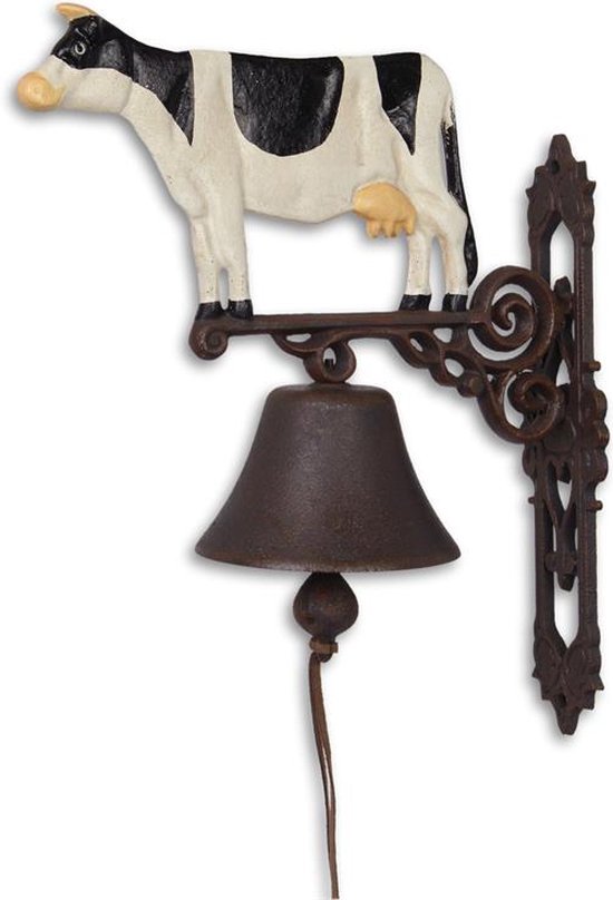 Gietijzeren bel - De Fries Hollandse Koe - Klassieke decoratie