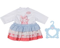 foto van Baby Annabell Outfit Shirt en Rok - Poppenkleding 43 cm