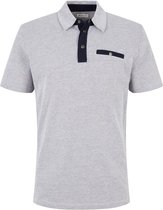 TOM TAILOR structured polo with pocket Heren Poloshirt - Maat XXL