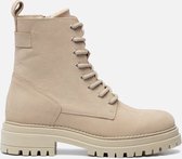 Ann Rocks Veterboots taupe - Maat 40