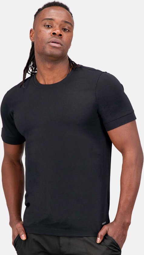 Artefit t-shirt heren - shirt heren - regular fit - Black - M