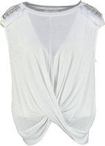 Guess wit shirt top viscose linnen - Maat XS