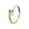 The Jewelry Collection Ring Diamant 0.03ct H Si - Bicolor Goud