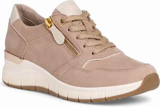 Jana Dames Sneaker 8-8-23721-28 355 beige RELAX fit Maat: 44 EU | bol.com