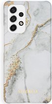 Selencia Maya Fashion Backcover Samsung Galaxy A53 hoesje - Marble Stone