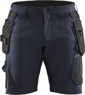 Blaklader Short 4-weg stretch 1520-1645 - Donker marineblauw/Zwart - C60