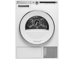 Asko Logic T408HD.W wasdroger Vrijstaand Voorbelading 8 kg Wit