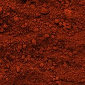 Pigment poeder Rood 100 gram 75. Terre De Sienne Brulee France