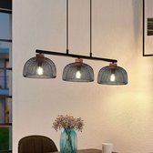 Lindby - hanglamp - 3 lichts - metaal, kurk - E14 - , kurk