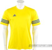 adidas Entrada 14 Sportshirt - Maat S  - Mannen - geel/blauw