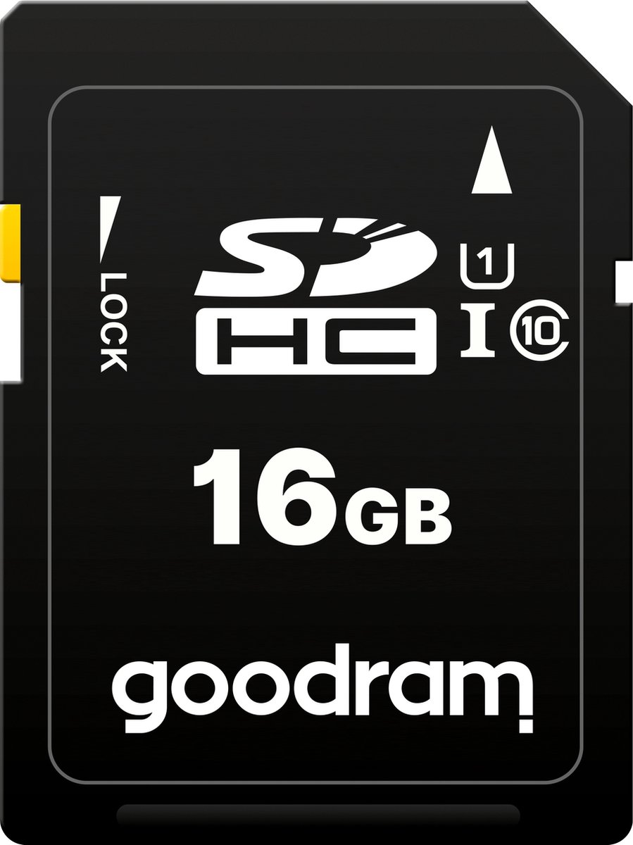 Goodram S1A0 Serie - Geheugenkaart - 16GB - Class 10 - UHS-I