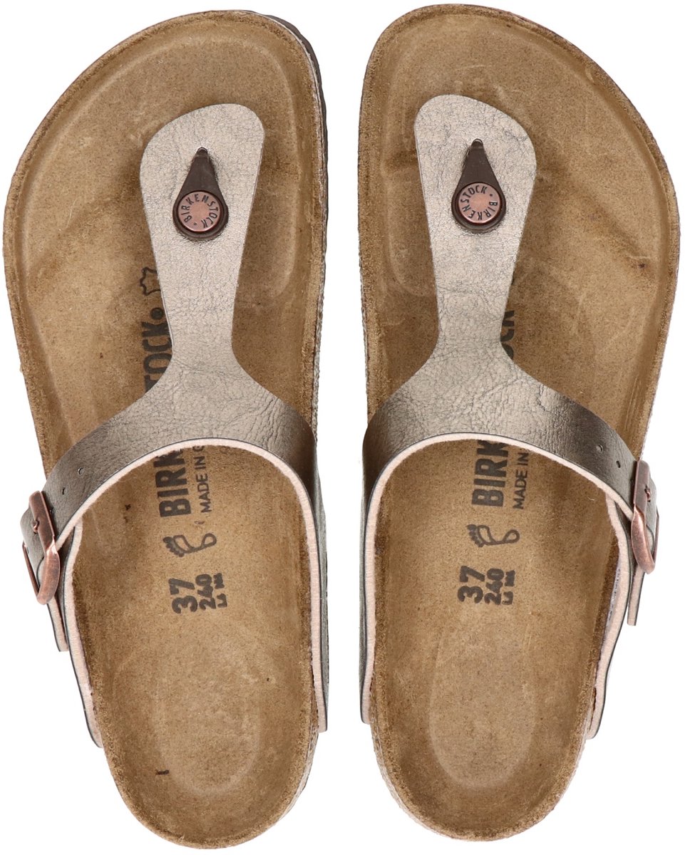 Birkenstock Gizeh BF Regular Dames Slippers Graceful Taupe