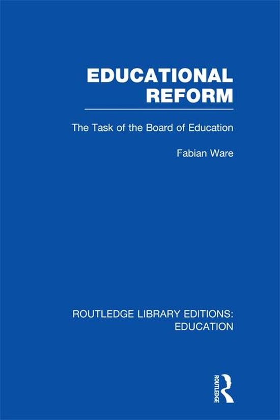 Educational Reform - cover