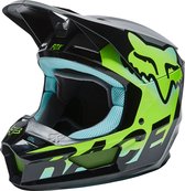 Fox Racing V1 Trice - Motocross Enduro BMX Downhill Helm - Teal - SMALL (55-56cm)