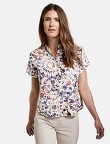 GERRY WEBER Dames Blouse met bloemenmotief