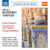 Iagoba Fanlo, Sergey Teslya, Cammerata Orchestra - Asenjo: Cello Concerto - Concerto For Two Violins - String (CD)