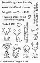 Puppy Kisses Clear Stamps (CS-263)