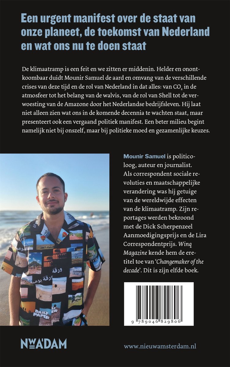 Jona zonder walvis - back cover