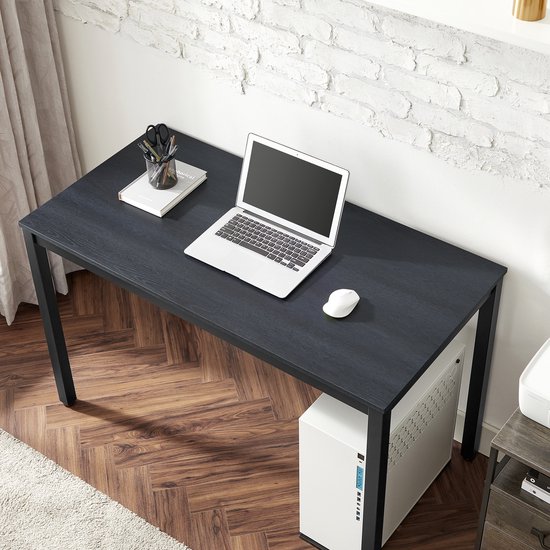 Parya Home - Bureau met Moderne Look - Computertafel - Zwart - Thuiswerken  - kantoor | bol.com