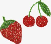 Miniart Crafts - Strawberry Cherry - borduren met kralen
