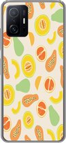 Geschikt voor Xiaomi 11T Pro hoesje - Fruit - Patronen - Meloen - Siliconen Telefoonhoesje