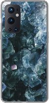 Geschikt voor OnePlus 9 Pro hoesje - Edelstenen en mineralen - Kristal - Natuursteen - Siliconen Telefoonhoesje