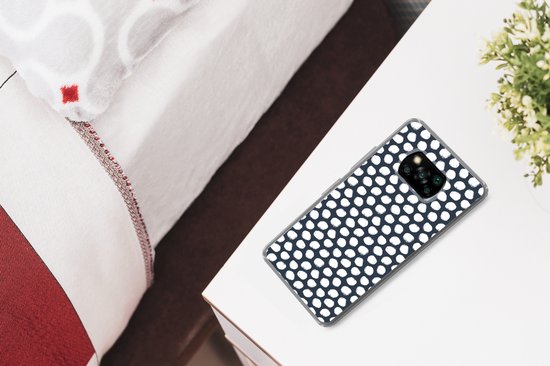 Coque Xiaomi Poco X3 NFC - Pois - Motif - Wit - Siliconen