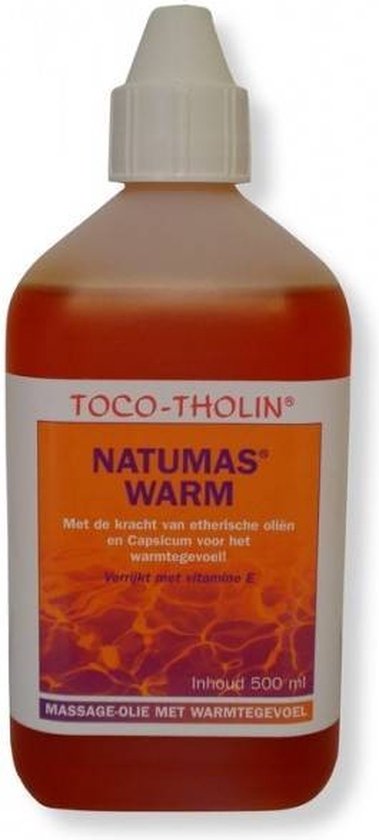 Toco-Tholin Natumas Warm - 500 - Massageolie | bol.com