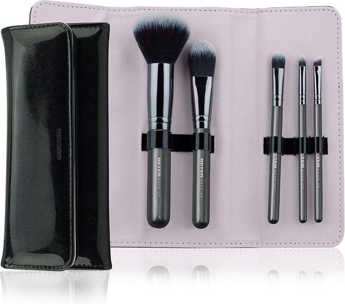 Make-up Borstel set Black Day to Night Beter (6 pcs)