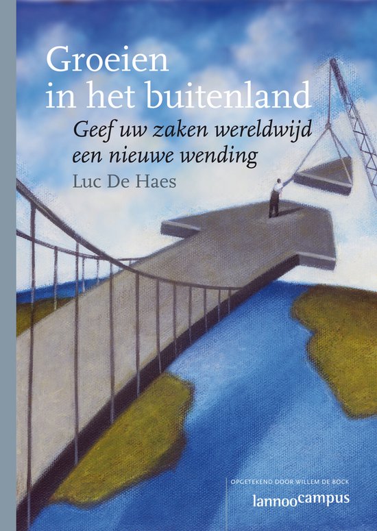 Cover van het boek 'Groeien in het buitenland' van L. de Haes en L. de Haes