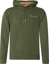 Scotch and Soda - Logo Felpa Hoodie Olijfgroen - L - Modern-fit | bol.com