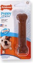Nylabone Puppy Bone Flexible Bruin - Hondenspeelgoed - Small Tot 11kg